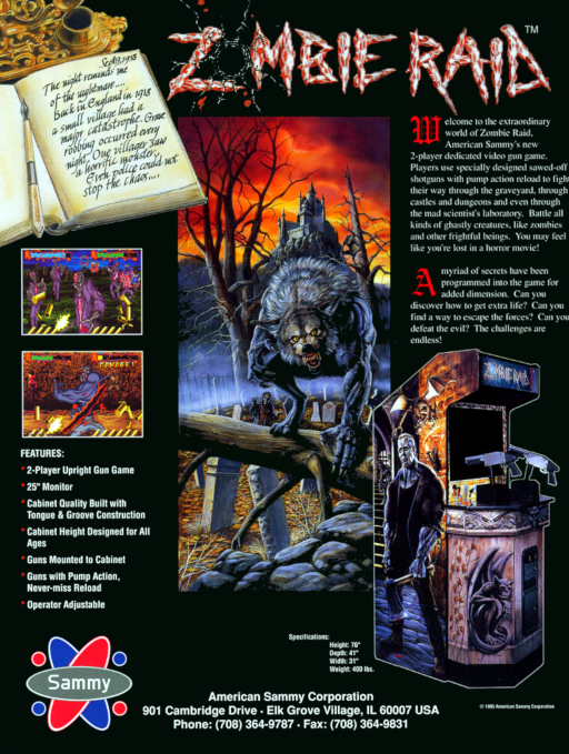 Zombie Raid (US) Game Cover